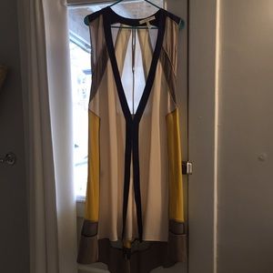 BCBG Maxazria runway sheer dress/duster